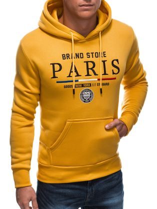 Žltá mikina s nápisom Paris B1513