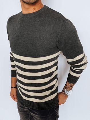 Nevšedný granátový pánsky sveter