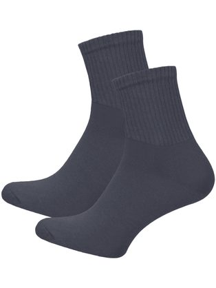 Klasické grafitové pánske ponožky Active