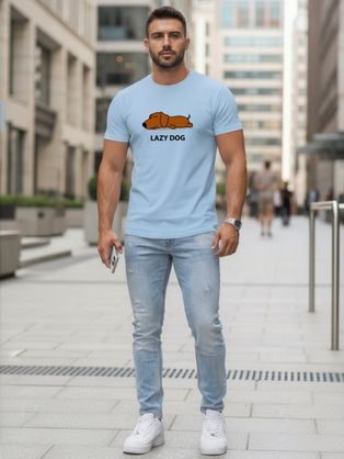 Indigo tričko v štýle streetstyle V9 TSCT-0108