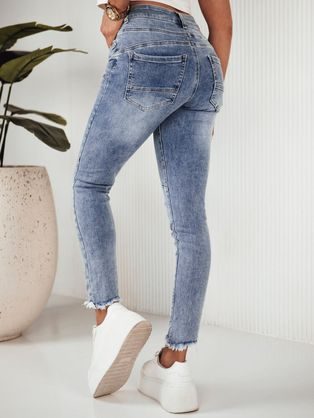 Trendy dámske čierne rifle Slimlegs