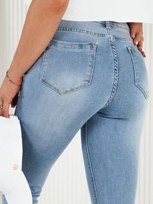 Trendy dámske čierne rifle Slimlegs
