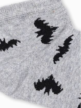 Veselé šedé ponožky U177