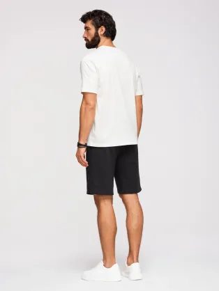 Pánske béžové chinos nohavice V2 PACP-0293