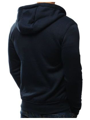 Tmavošedá mikina s kapucňou v originálnom prevedení