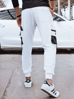 Elegantné ecru joggery