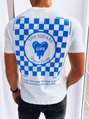 Jedinečné biele tričko na voľný čas