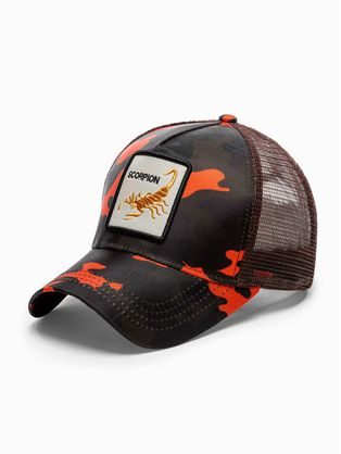 Hnedo-maskáčová šiltovka Scorpion H110