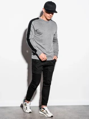 Neobyčajné olivové tepláky V2 PABS-0108