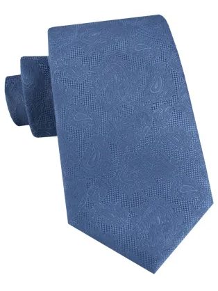 Elegantná modrá pánska kravata