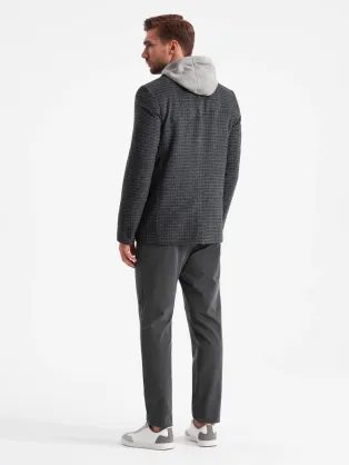 Trendy karamelová elegantná vesta V1 BLZV-0112