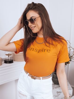 Krásne pomarančové dámske tričko Inspire