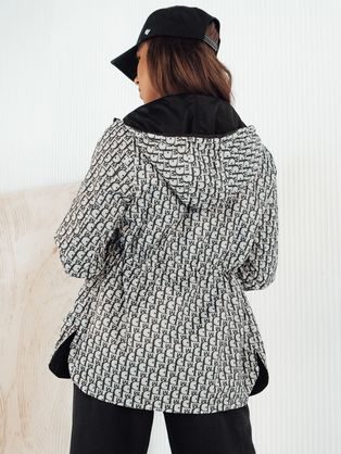 Trendy čierna prechodná dámska bunda Belart