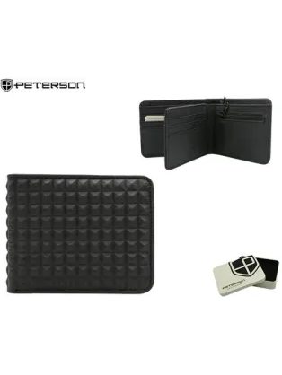 Štýlová čierna pánska peňaženka