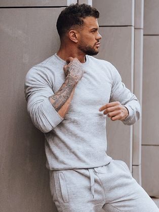 Klasické čierne pánske tepláky