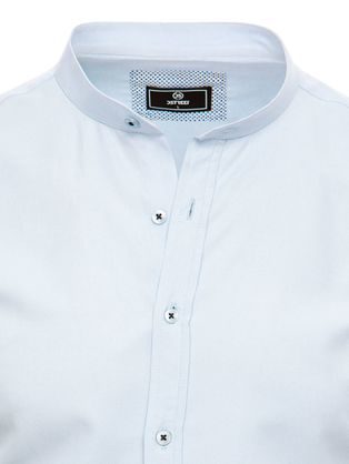 Biela košeľa s kvetinovým vzorom