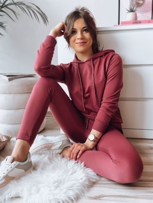 Športová dámska čierna tepláková súprava Bistan
