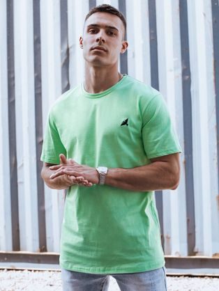 Trendy tmavo modré tričko bez potlače V3 TSCT-22SS-004