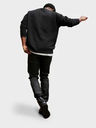 Zaujímavá šedá bomber mikina V1 SSZP-0219