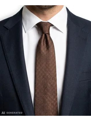 Čierna elegantná kravata Angelo di Monti