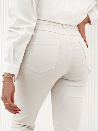 Trendy dámske čierne rifle Slimlegs