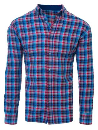 Trendová viacfarebná košeľa s dlhým rukávom