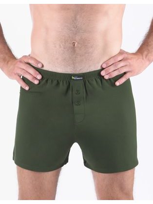 Voľné trenky v zelenej farbe ECO Bamboo