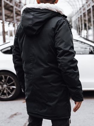 Trendy zimná bunda s kapucňou v bordovom prevedení