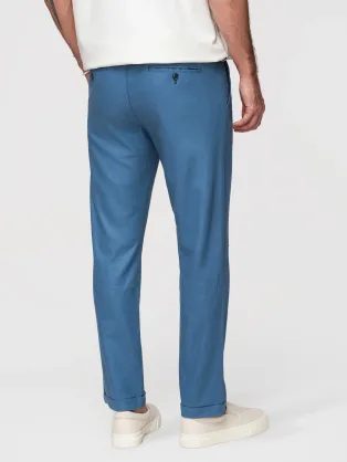 Trendy granátové pánske nohavice
