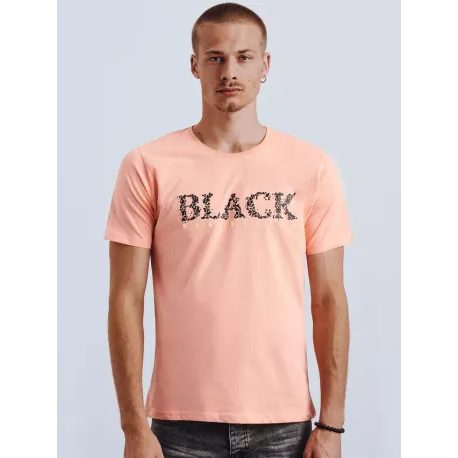 Štýlové ružové tričko Black