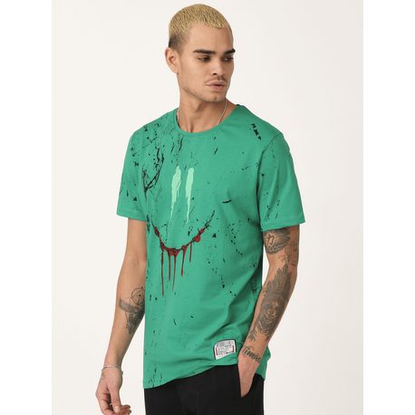 Originálne zelené tričko s potlačou MR/21551