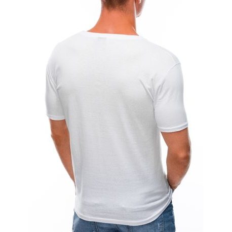 Biele bavlnené tričko Faster S1591
