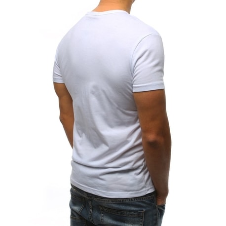 Perfektné biele tričko KNIGHT