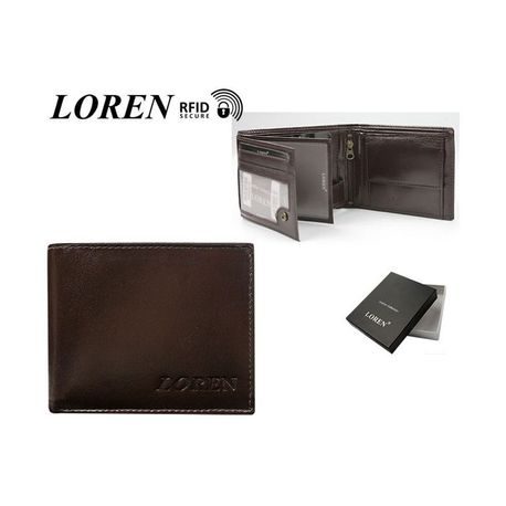 Loren peňaženka v hnedom prevedení