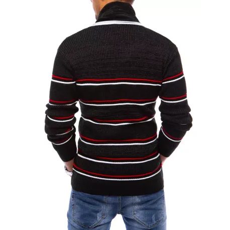 Čierny zaujímavý sveter