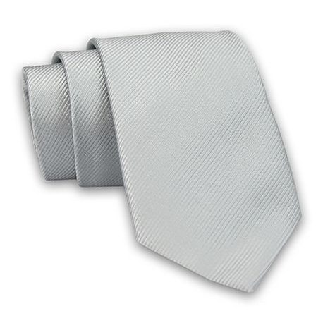 Strieborná pánska kravata