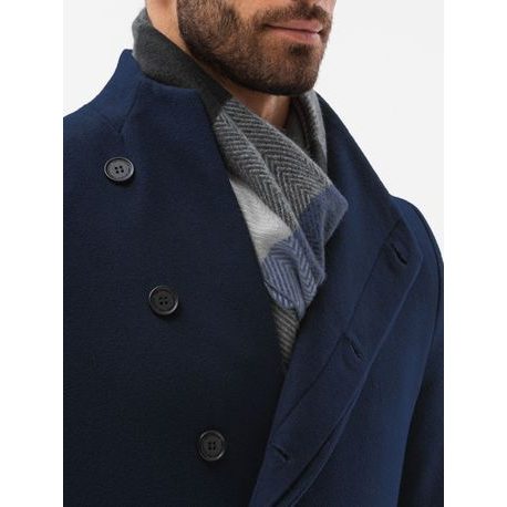 Elegantný granátový kabát C501