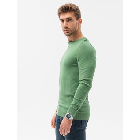Zelený pohodlný sveter E177