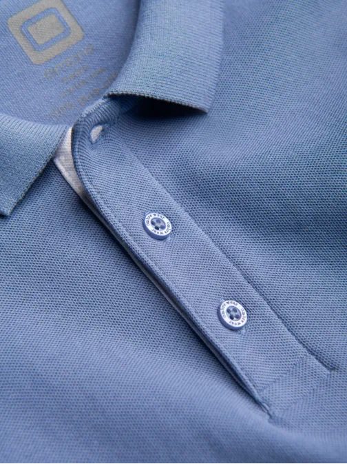 Nadčasová pánska denim polokošeľa V3 POSS-0113