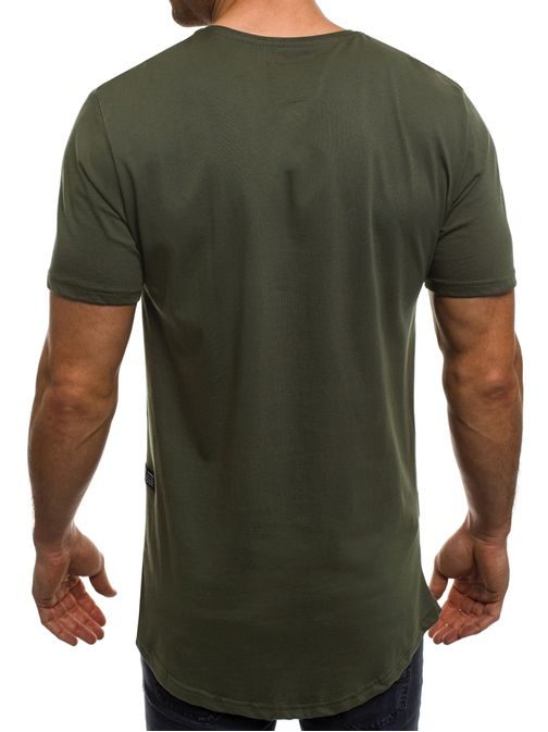 Zelenkavé tričko s krátkym rukávom BREEZY 259