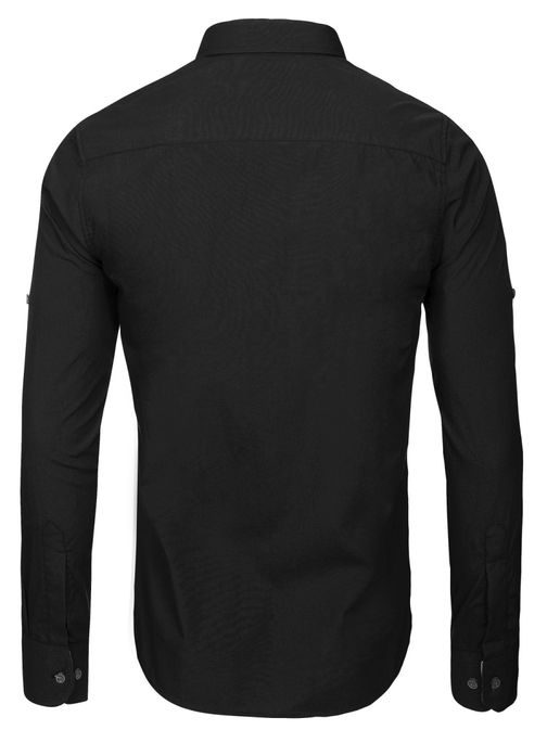Exkluzívna čierna košeľa RAW LUCCI 790