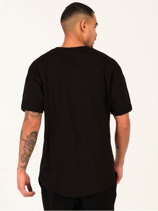 Čierne tričko s krátkym rukávom MR/21576Z