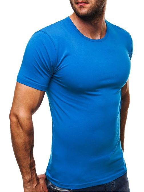 Atraktívne tyrkysové tričko JEEL 2122-10