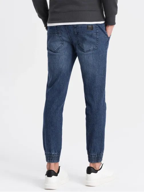Módne pánske modré joggery V3 PADJ-0150