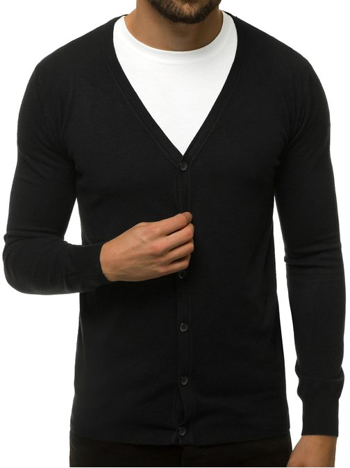 Nádherný sveter v čiernej farbe TMK/YY06Z/1