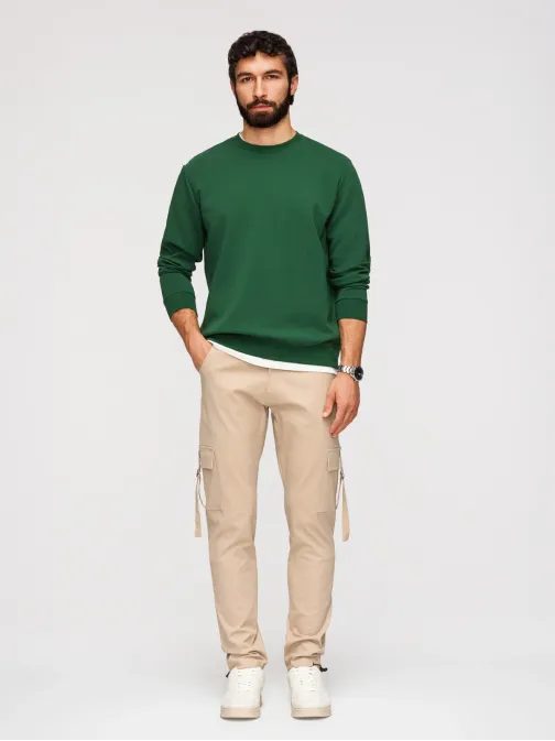 Pieskové pánske cargo nohavice V2 P1516