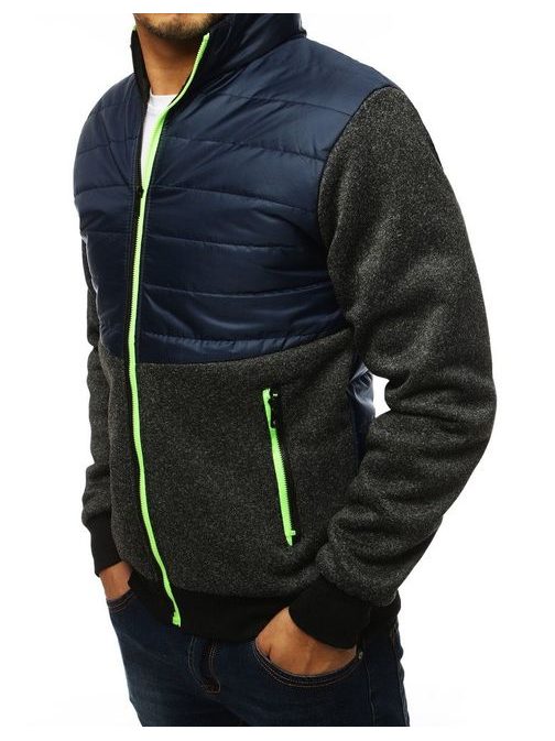 Prešívaná granátová bunda