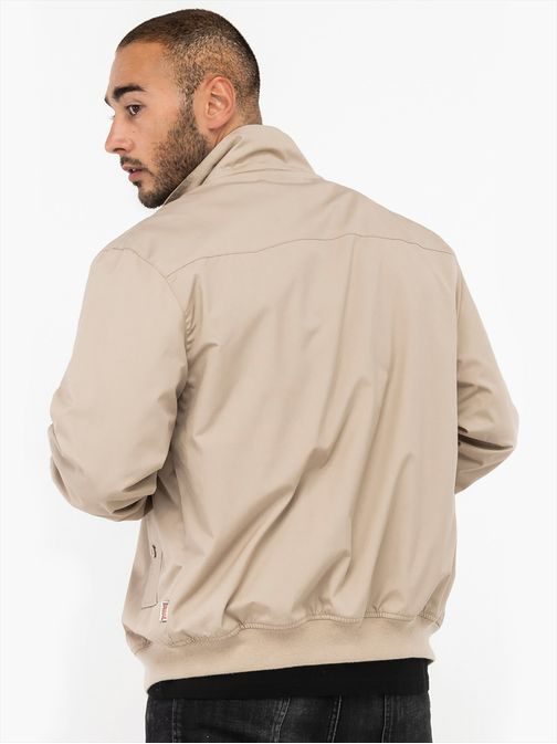Pánska béžová bunda CLASSIC Lonsdale