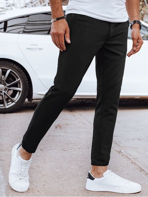 Elegantné čierne joggery