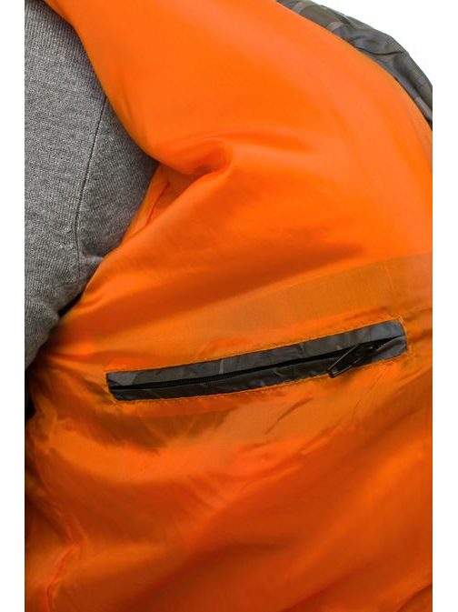 Vzorovaná maskáčová zimná bunda STEGOL 128 POMARANČOVÁ